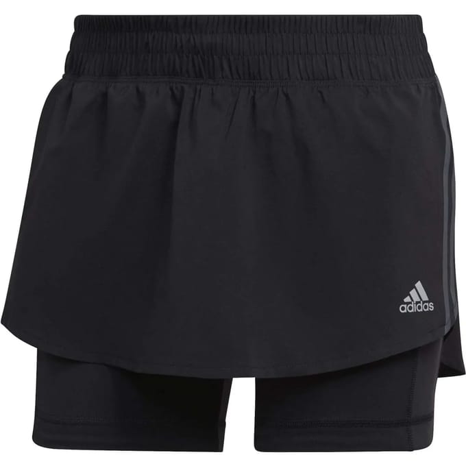 Dames short met 3 strepen adidas Run Icons