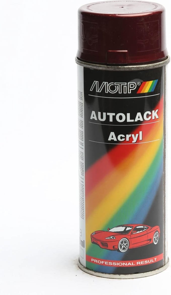 Motip 51465 - Autolak spuitbus - Rood  - 400ml