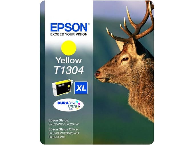 Epson T1304 inktcartridge geel extra hoge capaciteit (origineel)