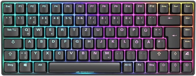 RGB Gaming Toetsenbord met 75% Lay-out en Hot-Swap Functionaliteit