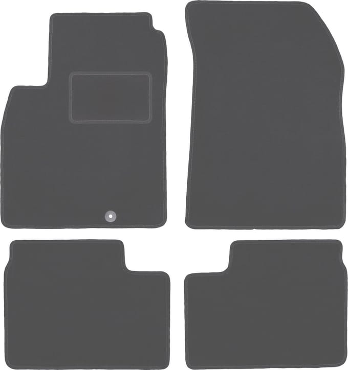 Grafiet automatten voor: Nissan Micra K13 hatchback (2010-2016)