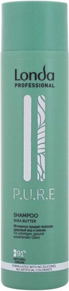 Londa Professional P.u.r.e Shampoo - Gentle Shampoo For Dry Hair Without Shine 250ml