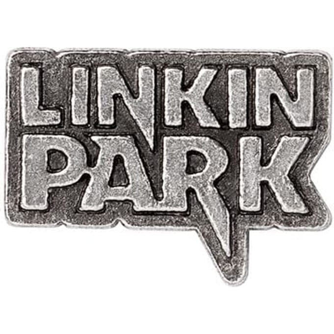 Linkin Park Logo Unisex Speld - zilverkleurig - Standard