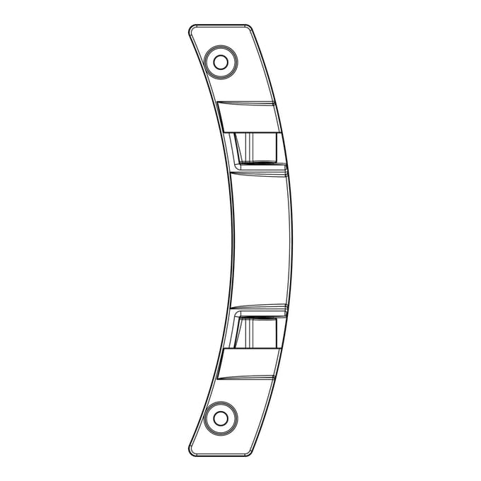 ELECTROLUX - DEURSCHARNIER GLAZEN DEUR - 8581366253236