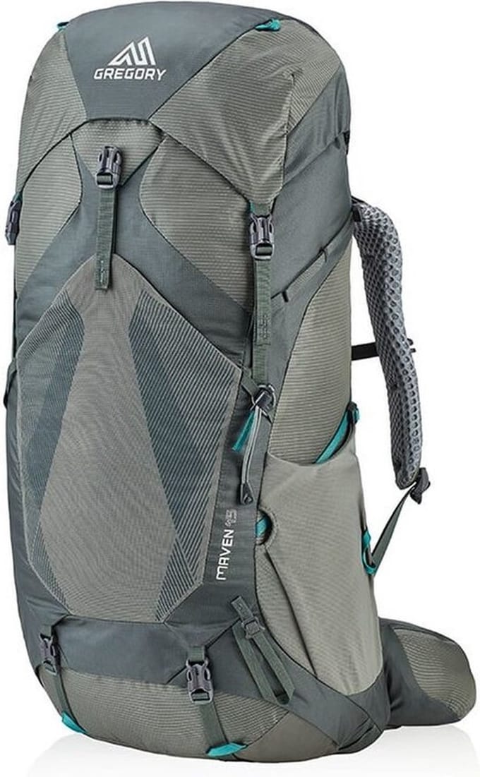 GREGORY Toeristische rugzak Rugzak Maven 45 Backpack Helium Grey Kaki