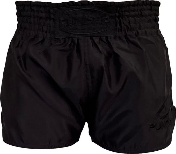 PunchR™ Classic Muay Thai kickboks Broek Zwart - M