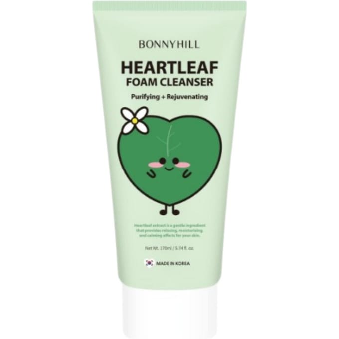 [Bonnyhill] Gezichtsschuimreiniger Heartleaf
