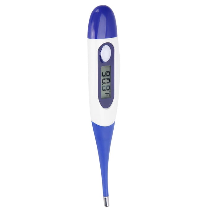 Professionele Huisdier Vee Thermometer Draagbare Varken Dier LED Display Thermometer white