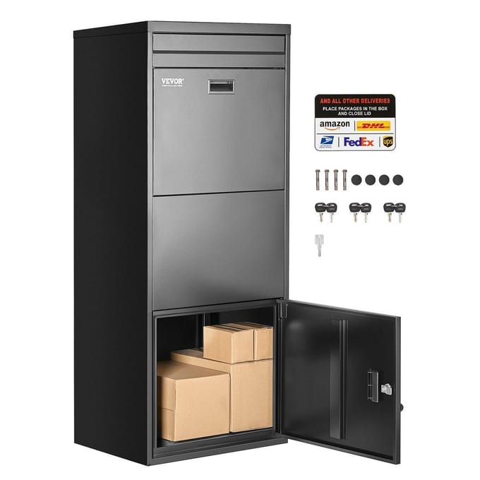 Pakketbezorgdozen voor Buiten 47,2 inch Afsluitbare Pakketkluis