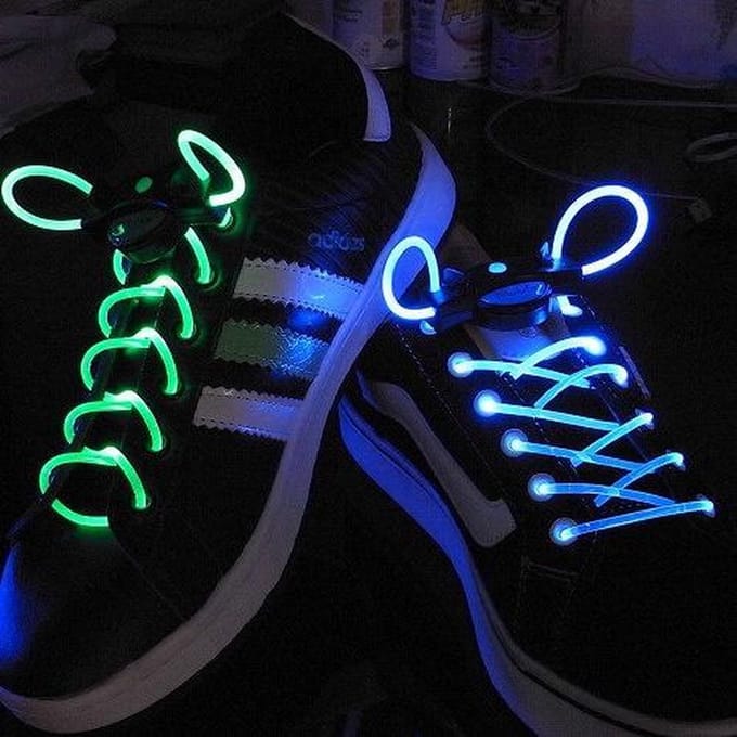 LED Veters - Blauw/Groen