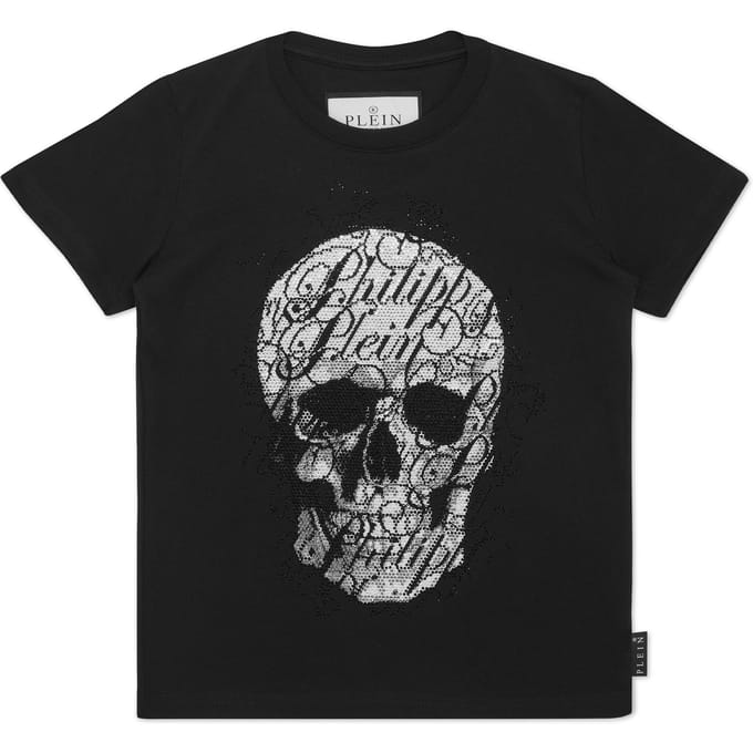 T-Shirt Ronde Hals Ss Skull