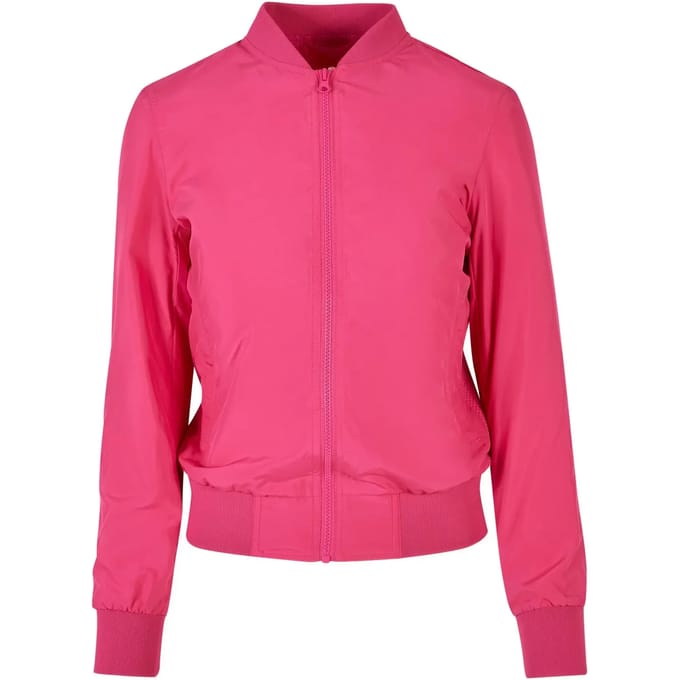 Urban Classics - Light hibiskus pink Bomber jacket - M - Roze