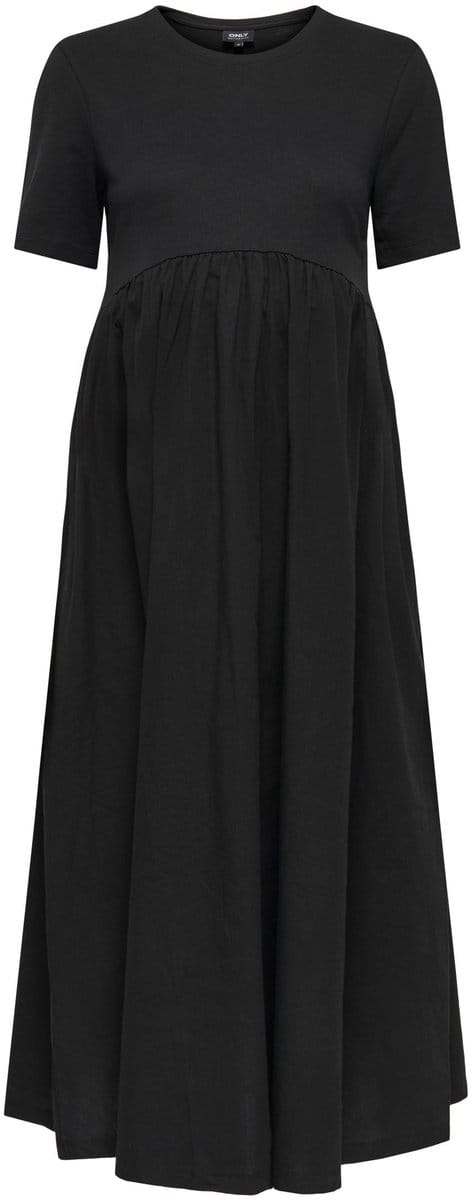 ONLY - OLMBLOMST S/S V-NECK CALF MIX DRESS - Dames - Mini jurken