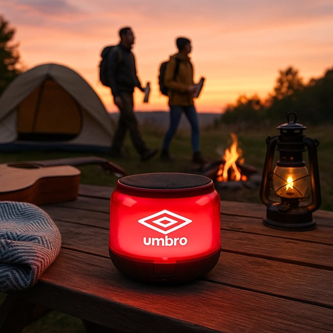 Grundig Bluetooth Speaker – Draadloze Speaker Bluetooth met Led-Lichtshow – Muziek Box Bluetooth voor Feestjes – Compacte Partybox met Usb-C Opladen en AUX