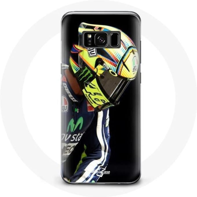 Coque - Valentino Rossi - Samsung Galaxy S8 Plus - Souple - Protection - Noir