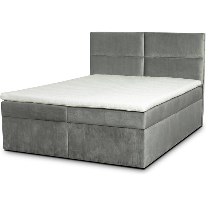 Boxspring Rio met opbergruimte velvet | Ropez