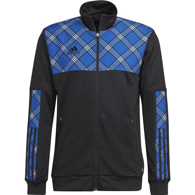 Adidas Jacket Tiro Zwart / Blauw Heren