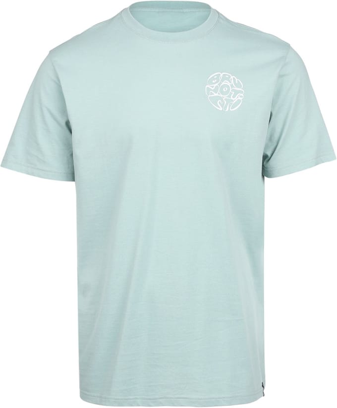 Brunotti - Sidley - T-Shirt Mist - 100% Katoen - Regular Fit - Crewneck - S
