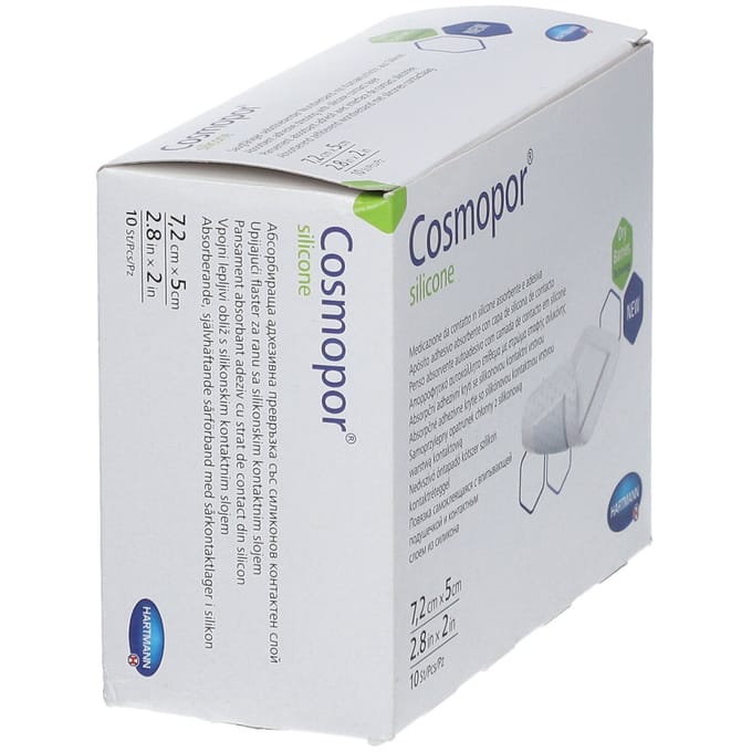 Cosmopor Silicone 7,2x 5cm 10