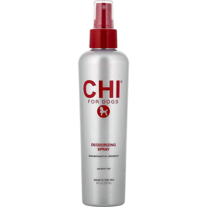 CHI voor Honden, Deodoriserende Spray, voor Honden, 8 fl oz (237 ml) white