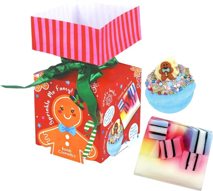 Sprinkle Me Fancy Mini Cracker Cadeauset (bruisbal+zeep)