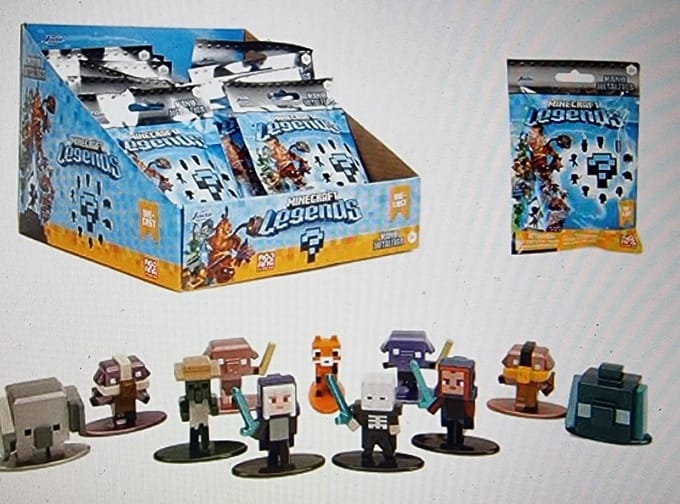 Jada Minecraft Legends Nano metalfigs blind bags