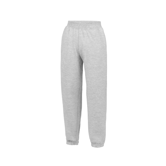 Just Hoods Kids´ Cuffed Jogpants JH072K - Heather Grey - 7/8 (M)