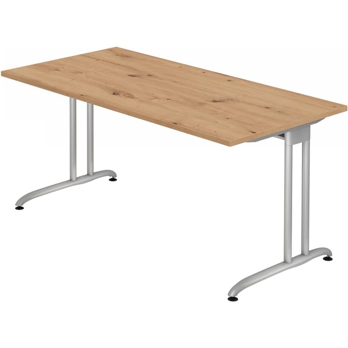 BELA 16 S | Bureau - 160 x 80 Knoestige Eiken