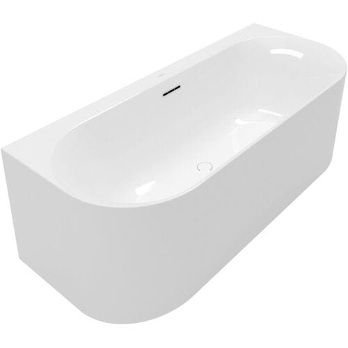 Villeroy & Boch Loop & friends half vrijstaand bad - 180x80cm - Acryl Wit Alpin glans