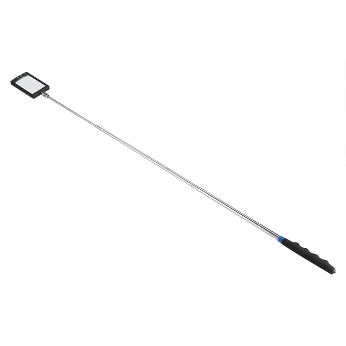 Uitschuifbare LED Verlichte Flexibele Verstelbare Inspectiespiegel 360 Graden Draaibaar Verlenggereedschap white