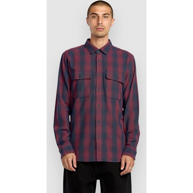 Volcom Shadowstone Flannel Shirt blauw