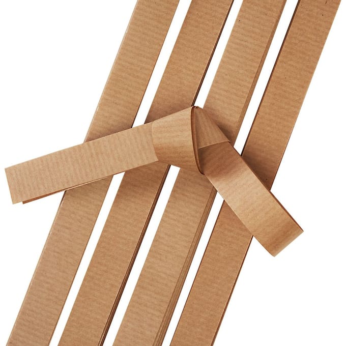 Papieren strips "Kraftpapier", 15 mm, 80 strips
