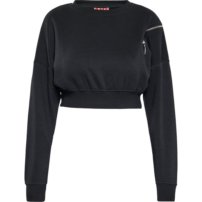 Mymo Sweatshirt Dames zwart
