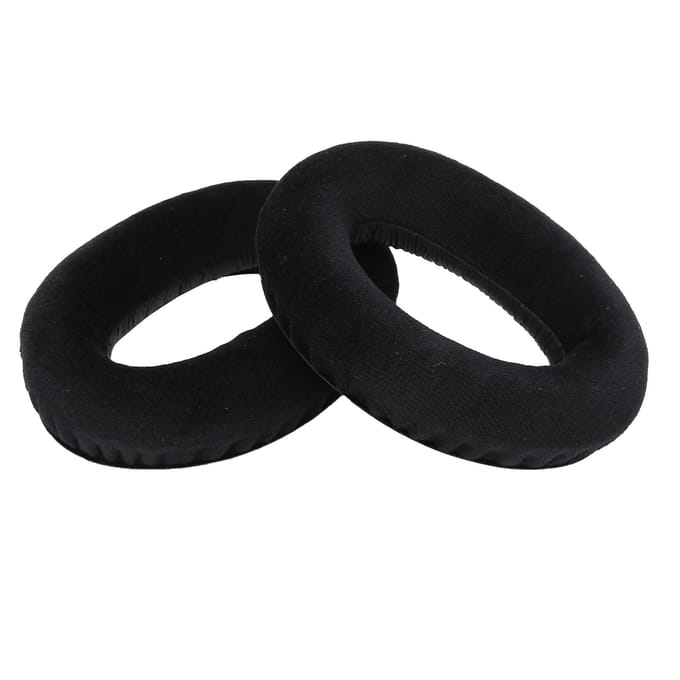 Vervangende oorkussens kussenhoes voor Sennheiser HD545 HD565 HD580 HD600 HD650 hoofdtelefoon black