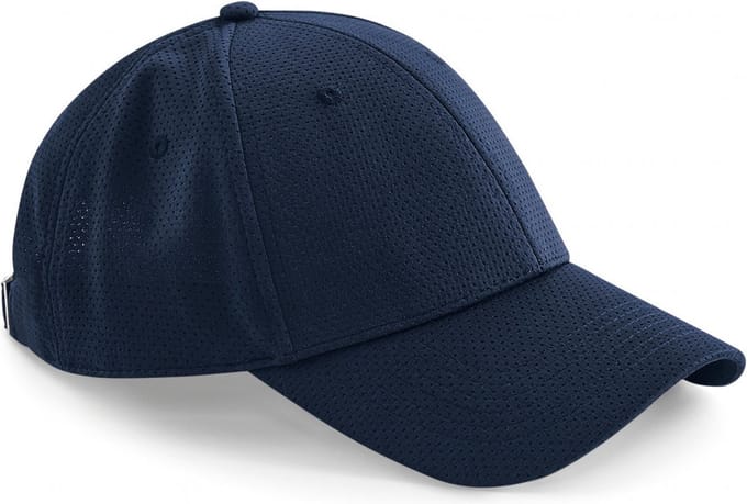 Beechfield Air mesh 6 panel Cap B196 - Navy - One size