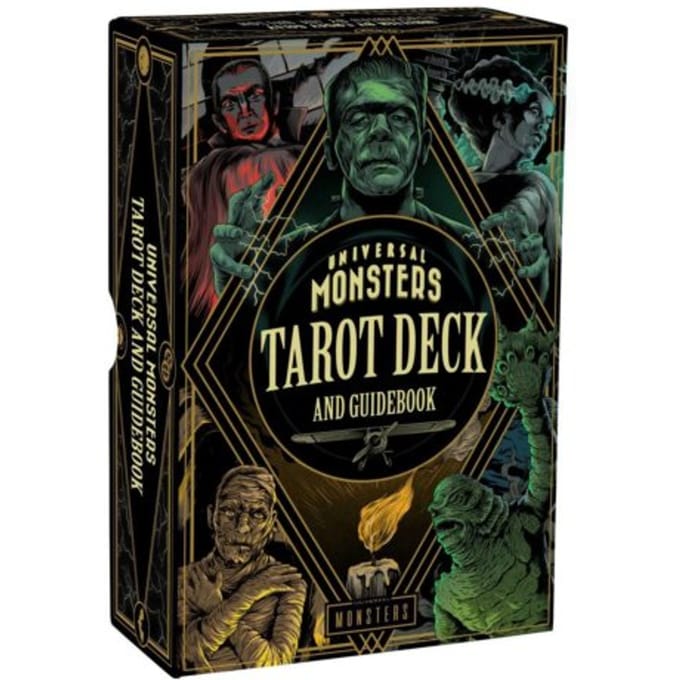 Universal Monsters Tarot Deck And Guidebook - Titan Books