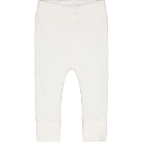 Prénatal newborn broek velours Ivory White 50 unisex