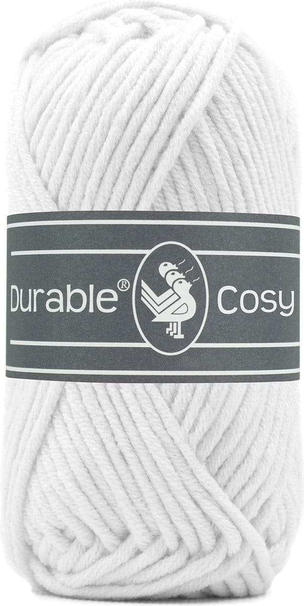 Durable Cosy - 310 White - Katoen/Acryl Garen