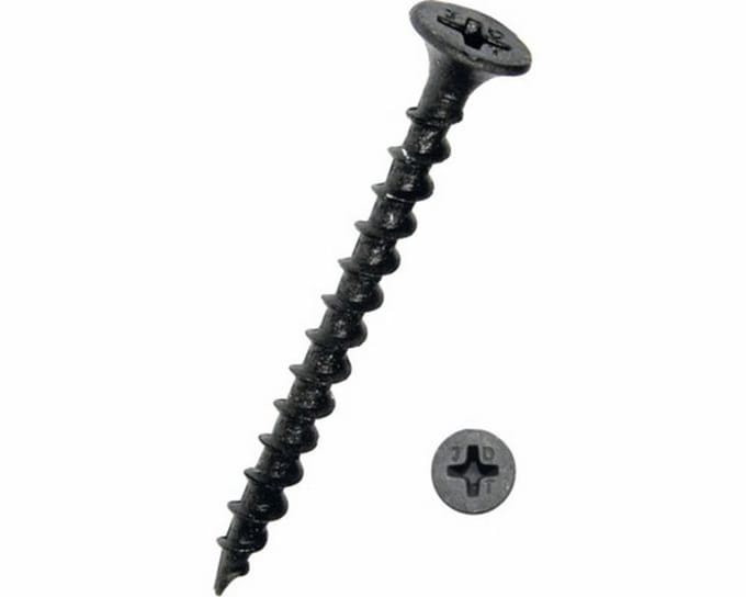 QZ Gipsplaatschroef Zwart - 3.6 x 35 mm