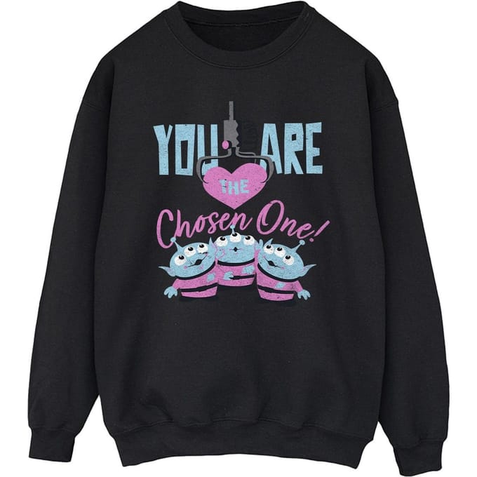 Disney Heren Toy Story U bent de uitverkorene Sweatshirt (Zwart)