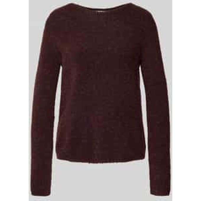 Regular fit gebreide pullover van scheerwolmix met alpaca