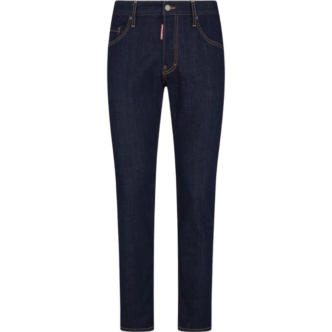 Dsquared2 Marineblauwe Skater Denim Jeans