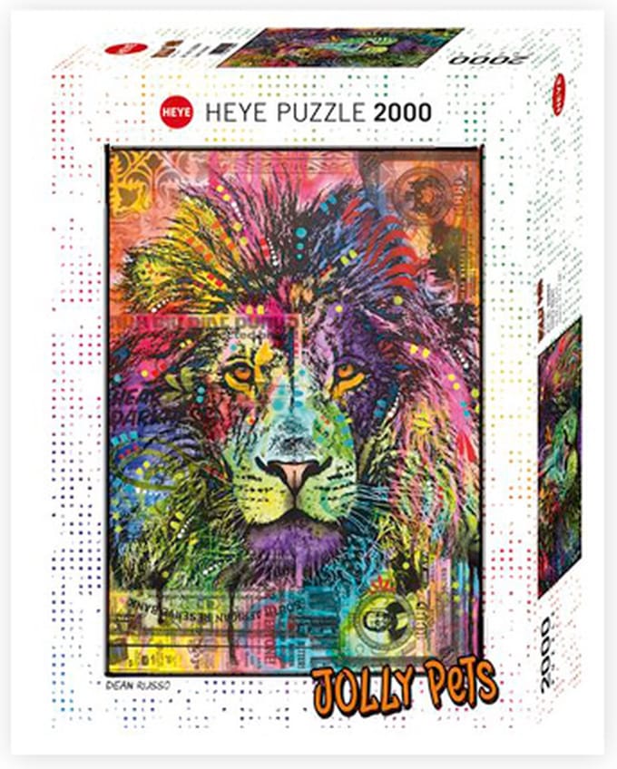 Heye Puzzel Lion's Heart 2000.