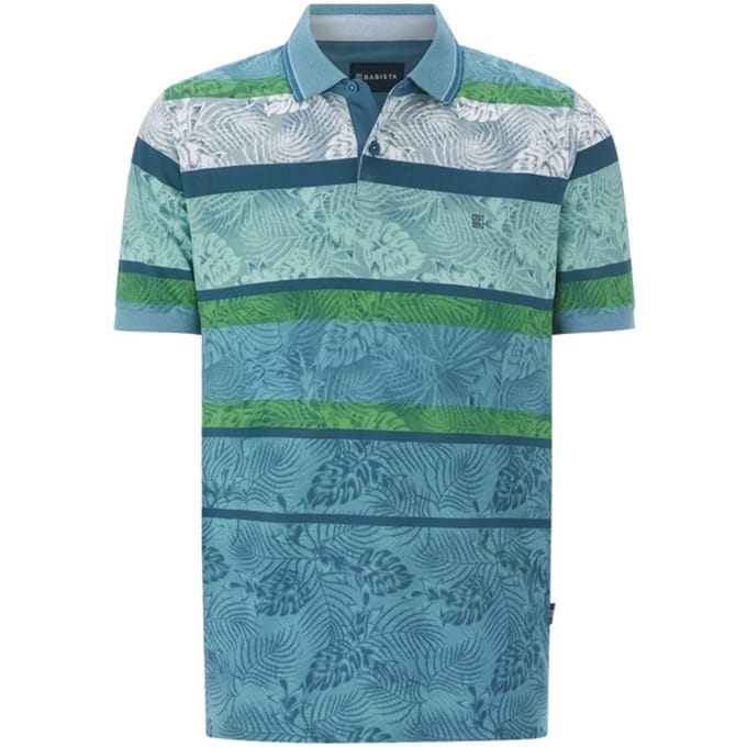 Babista herren Poloshirt - 60/62 - groen - Plus Size