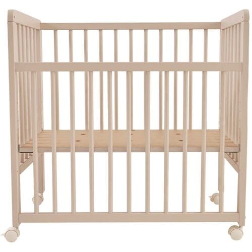 Prénatal co-sleeper Sofie - 6 verstelbare hoogtes - Inclusief matras - Bruin- Afmeting: 85x50x83 cm