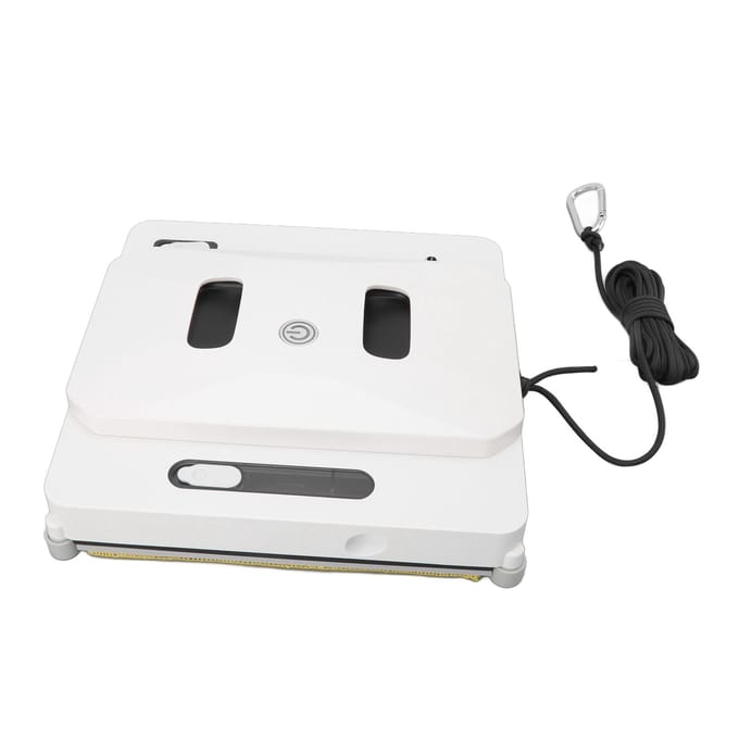 Robot Lave-Vitre Intelligent à Pulvérisation d'Eau Entièrement Automatique Télécommande Lave-Vitre pour Maison yellow