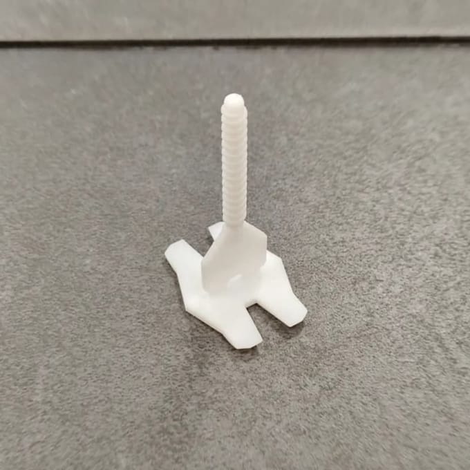 Tegel Nivelleersysteem, 100 Gewindelaschen, 3mm Voeg