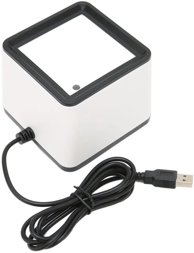 Aladdien - Barcode Scanner - USB Wired Barcode Reader - Automatische
