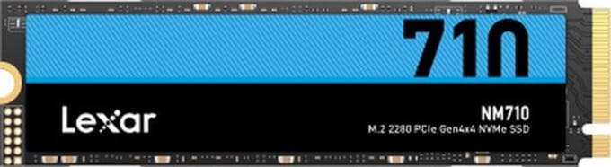 Lexar NM710 - Interne SSD - PCI Express 4.0 x 4 - NVMe M.2 - 3d v-nand - 1 TB