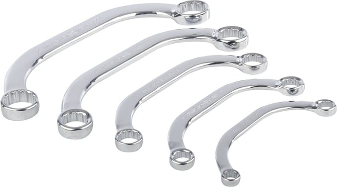 Silverline Bloksleutel set - 8 t/m 22 mm - 5 delig